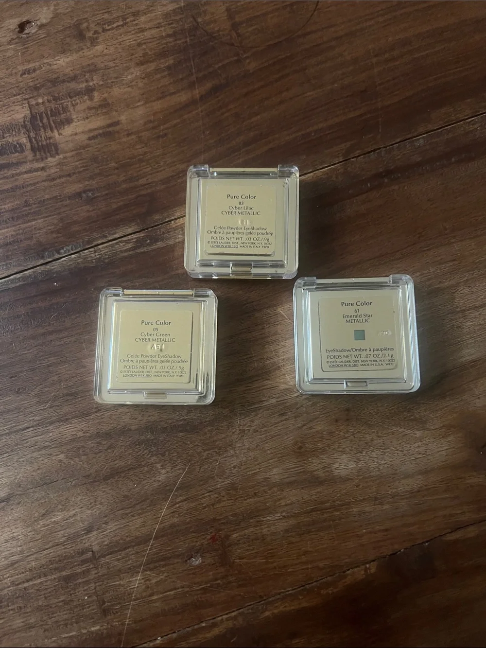 Estée Lauder Mini Square eyeshadow Trio - Cream Tops